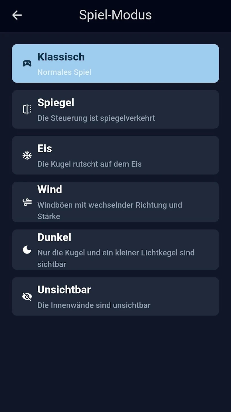 Kugellabyrinth Screenshot 6